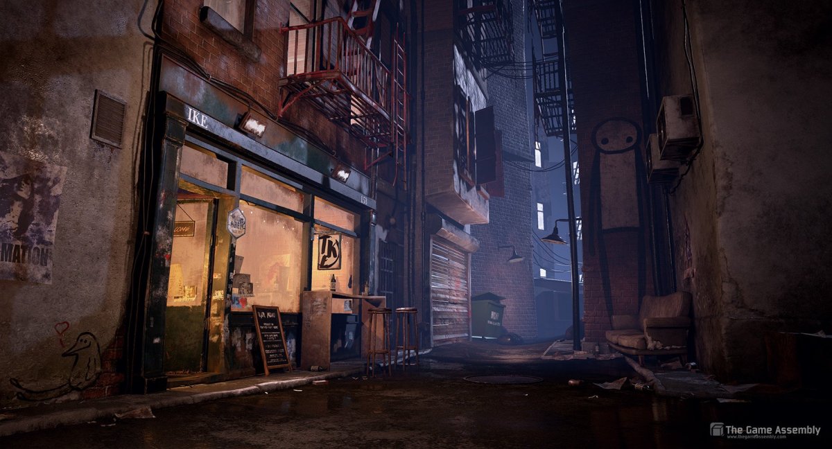 Переулки Unreal engine 4