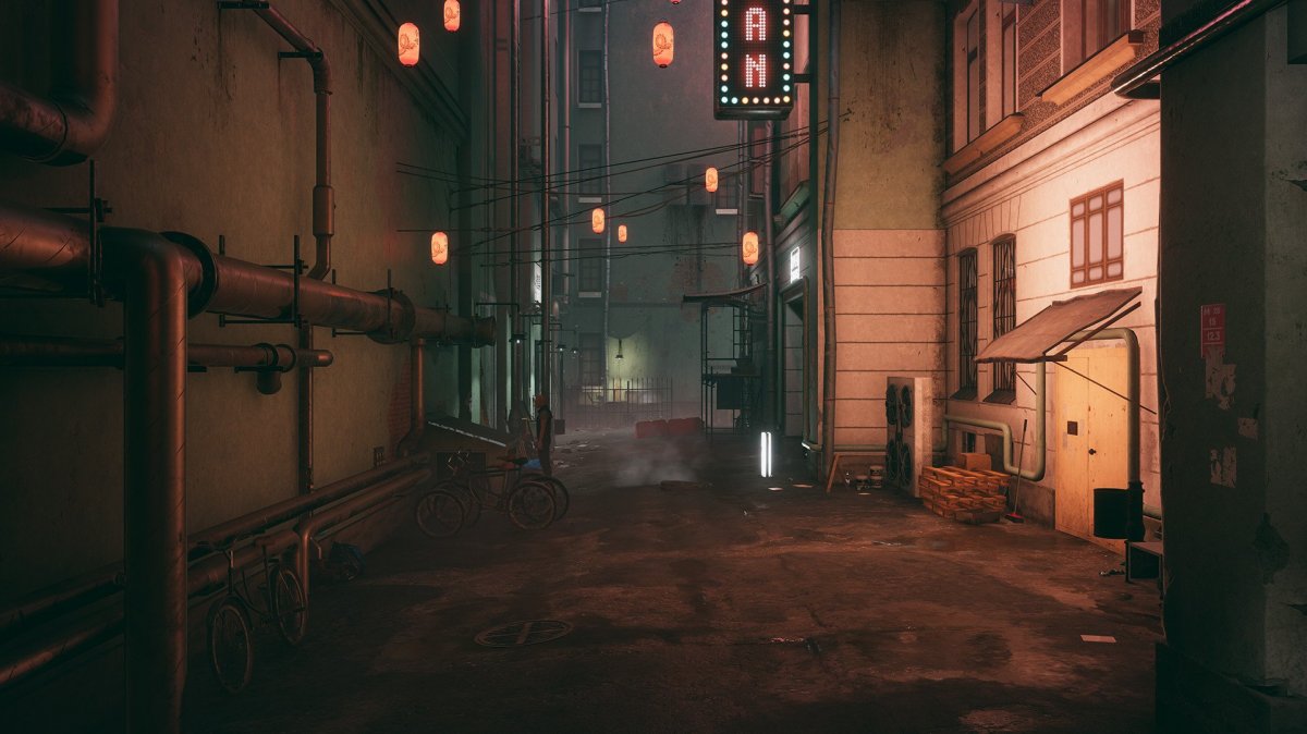 Киберпанк 2077 подворотня