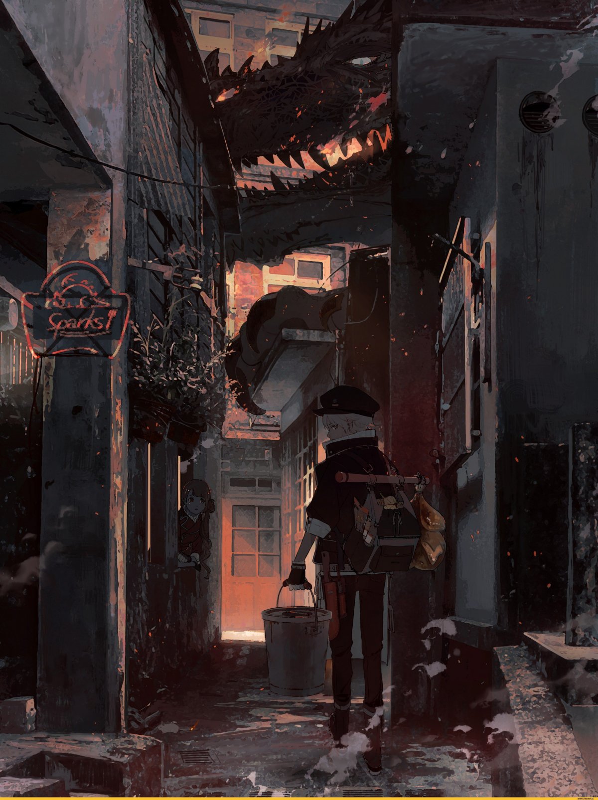Фэнтези арты подворотня