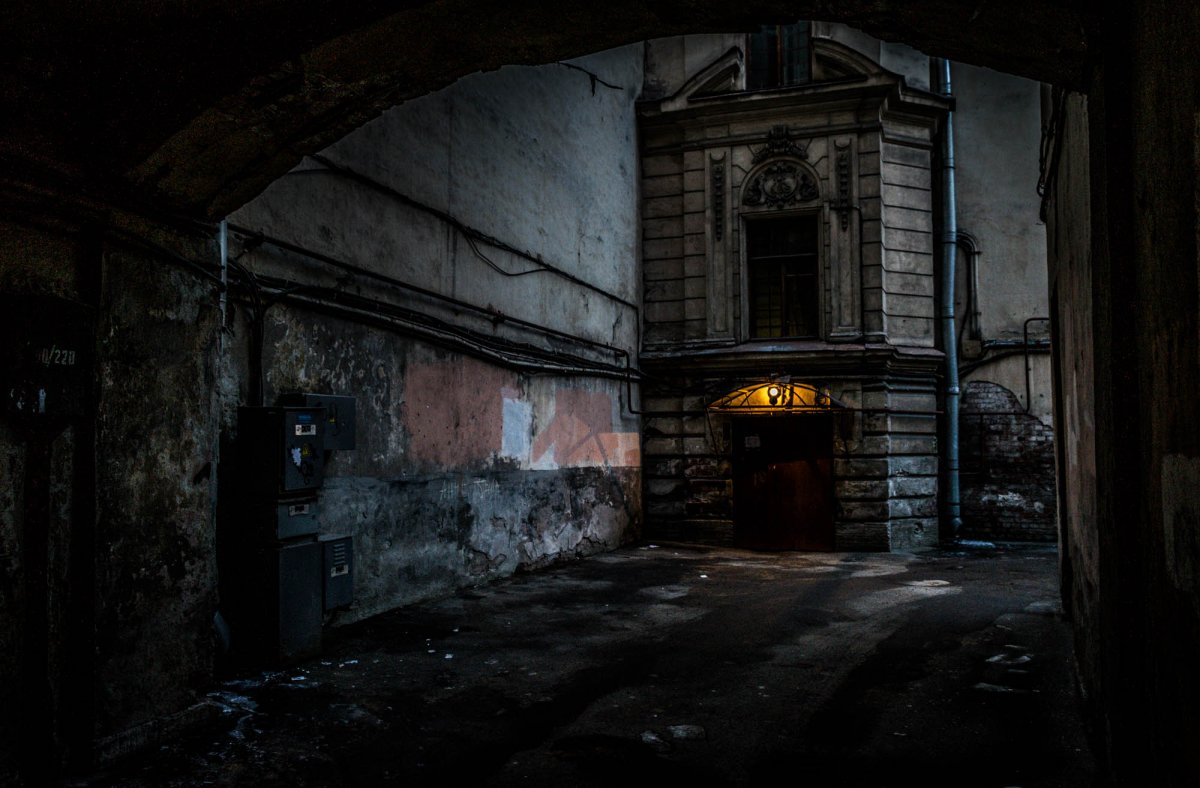 Подворотни художественное фото