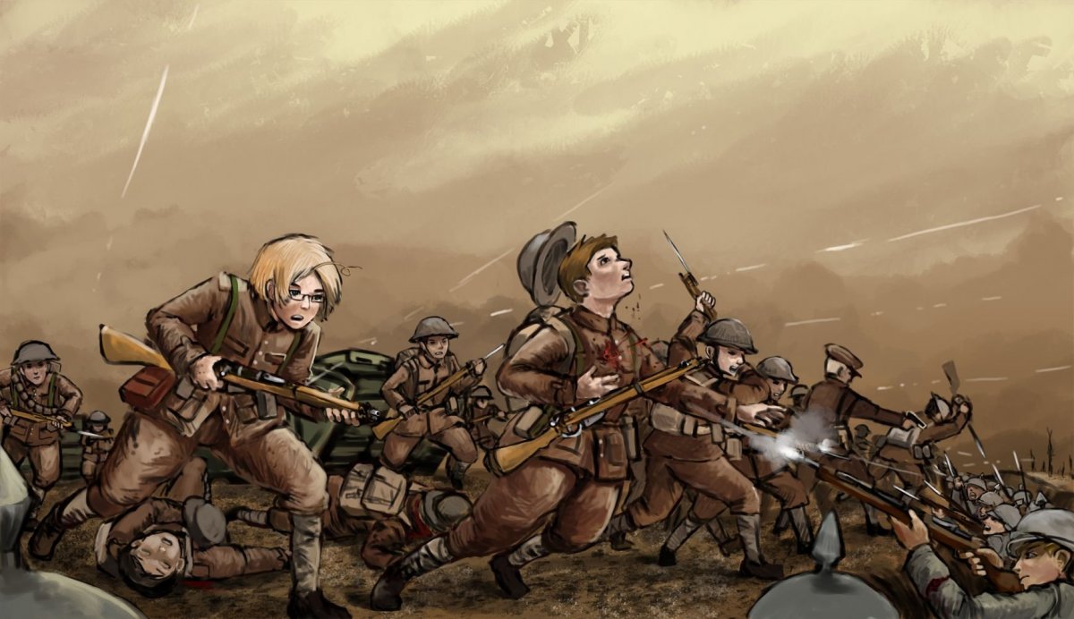 Вторая мировая война anime Erica