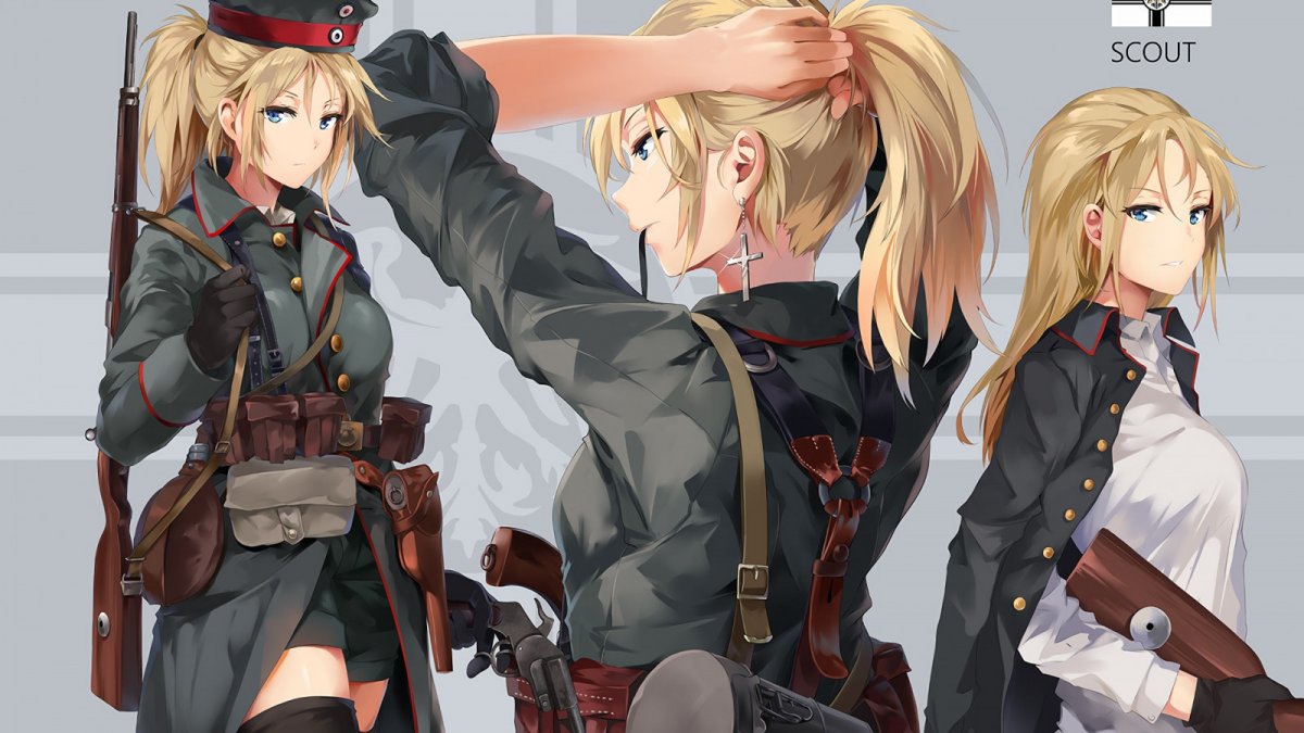 Аниме девушки на лошадях