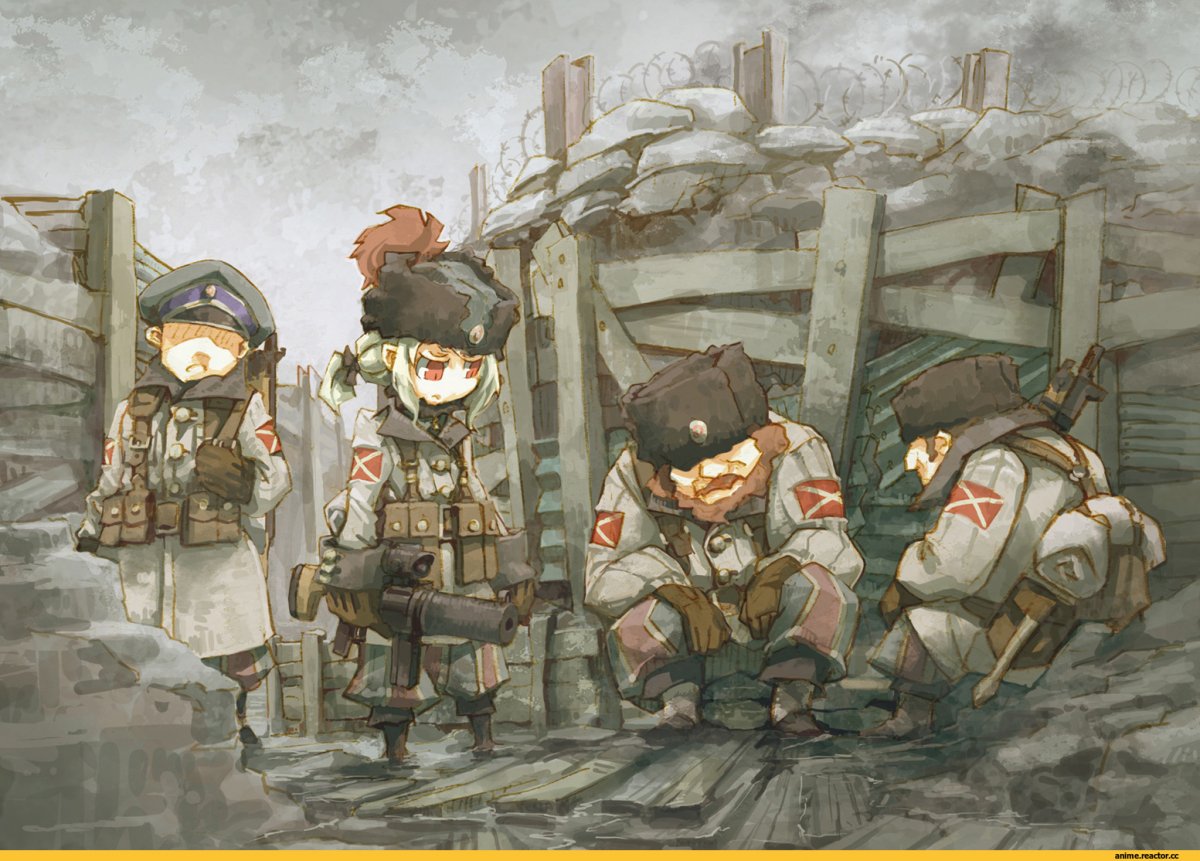 Аниме танкистки Германии