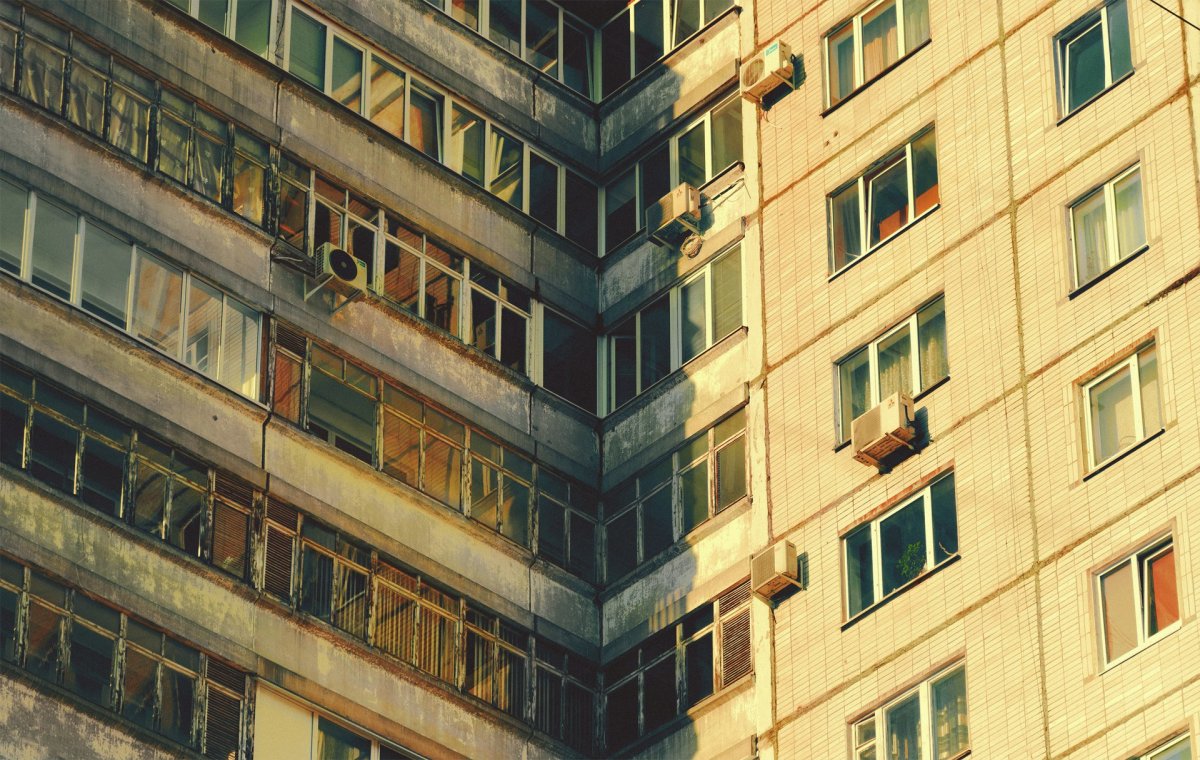 Панелька многоэтажка