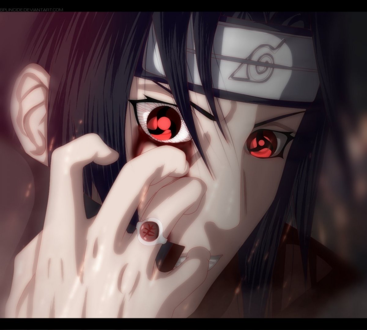 Наруто Итачи Учиха арт