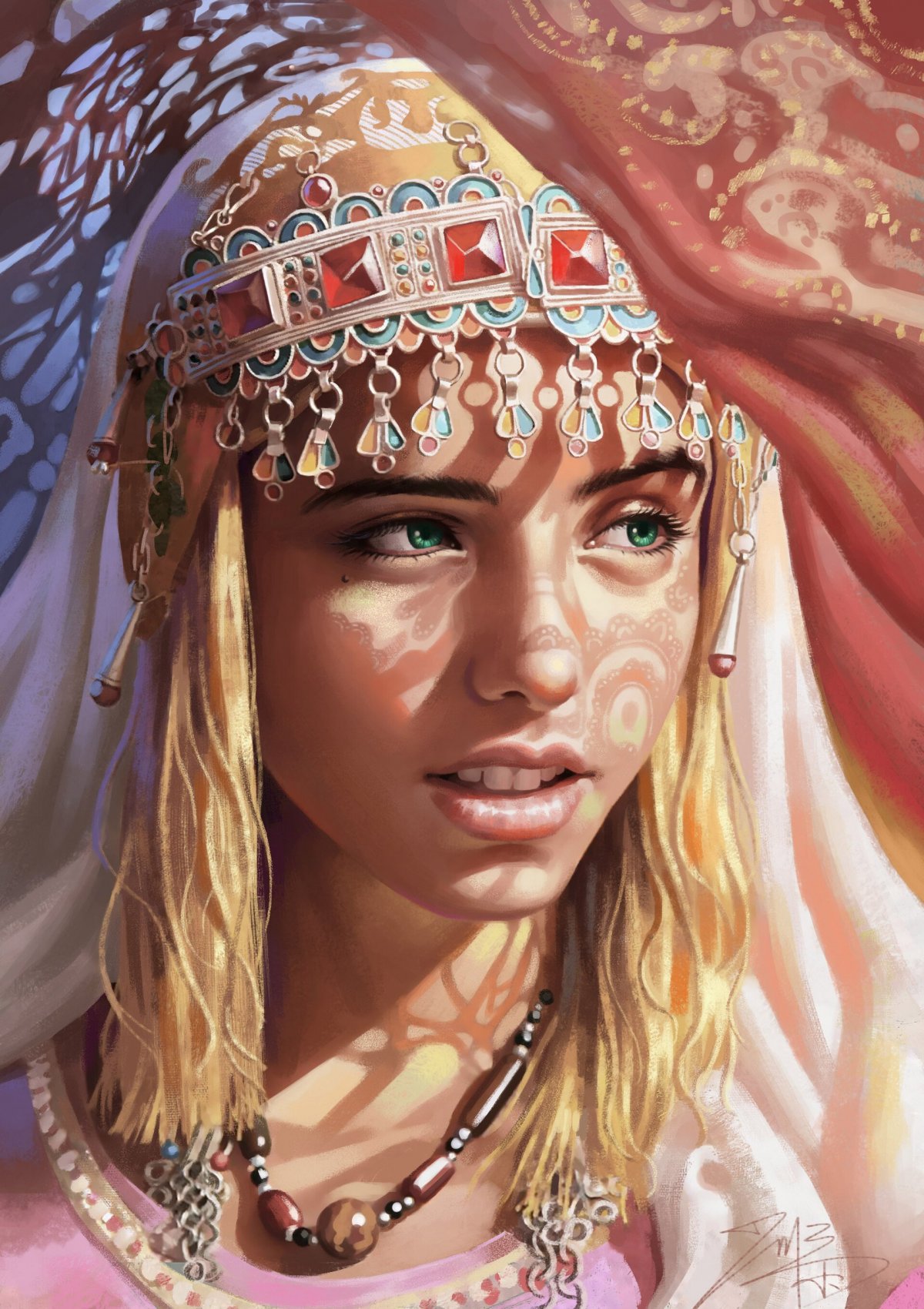 Портреты славянских девушек