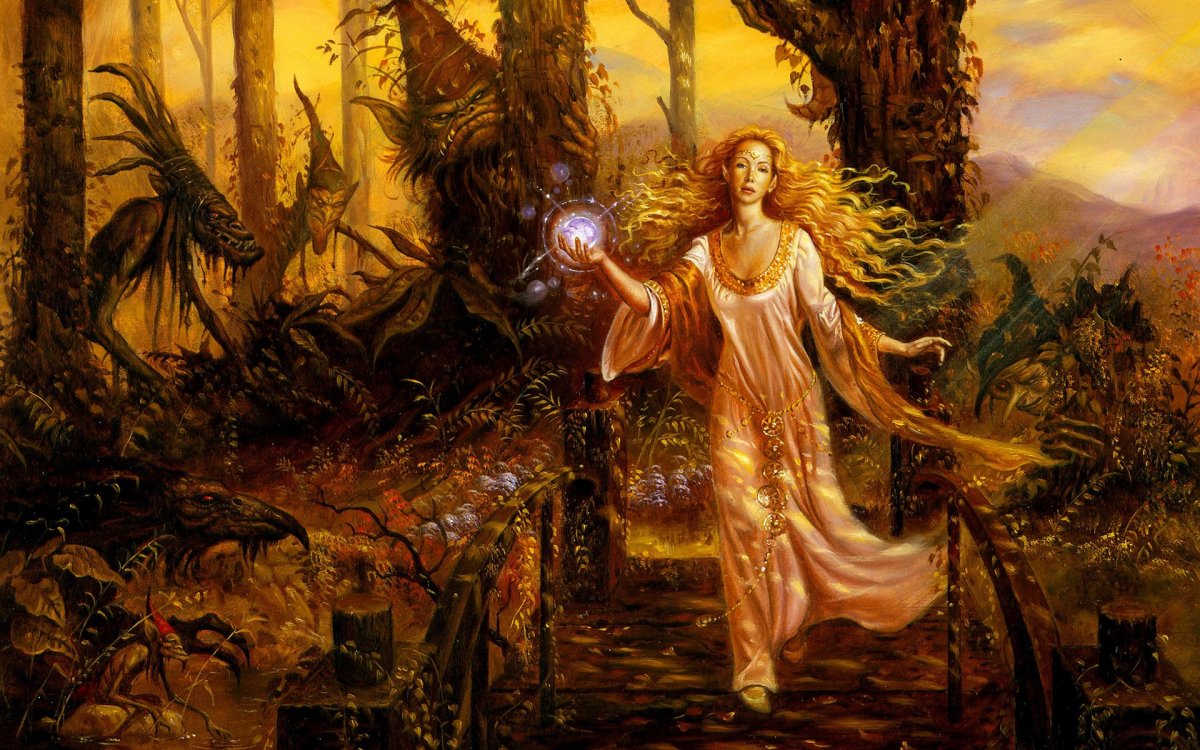 Волшебница фэнтези