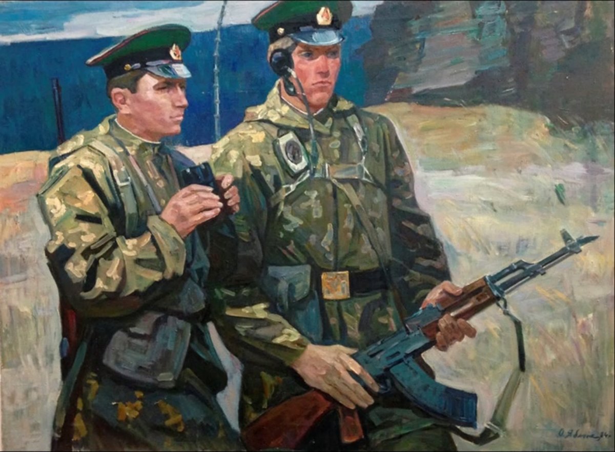 Советская армия живопись