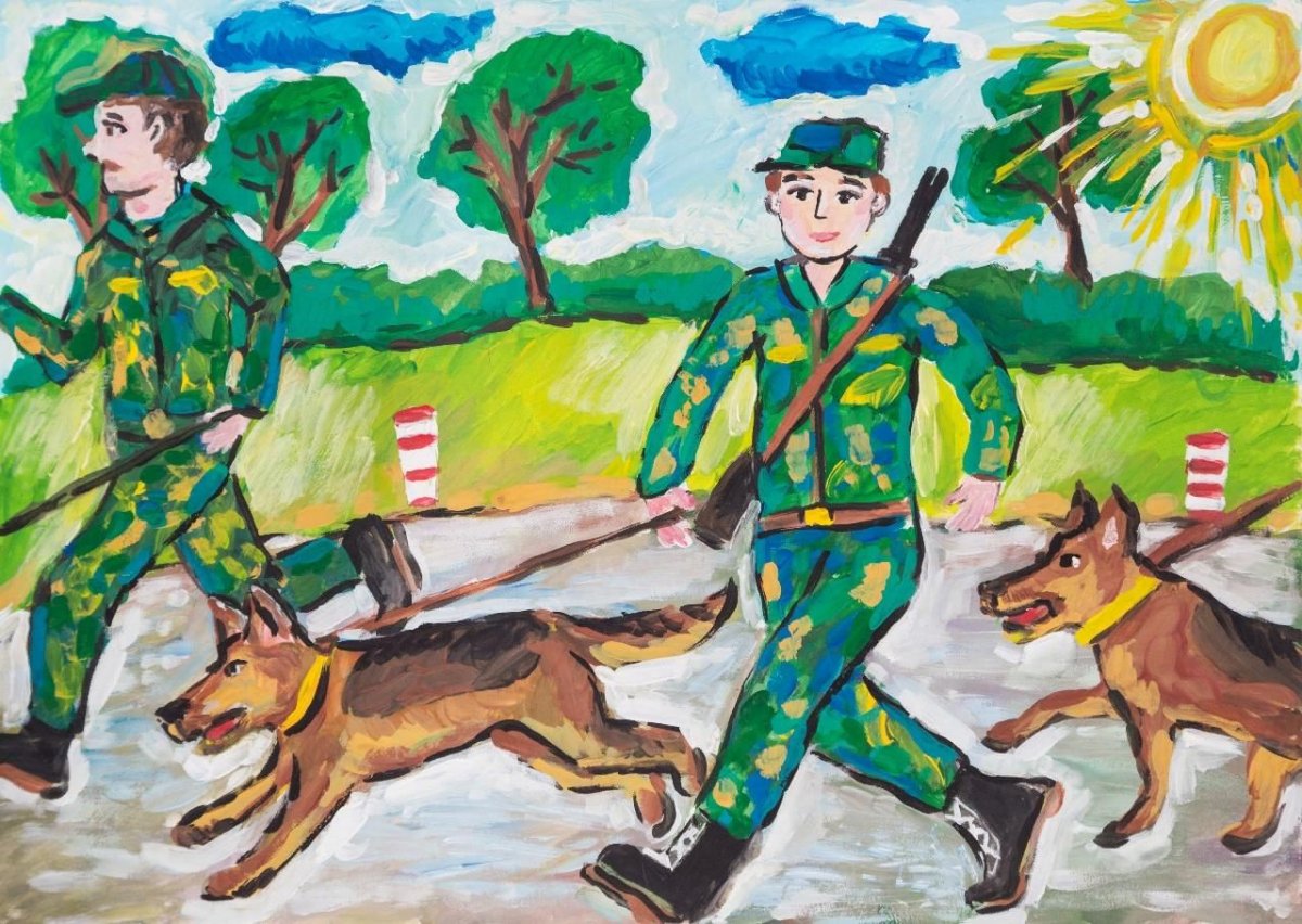 Нашей армии герои