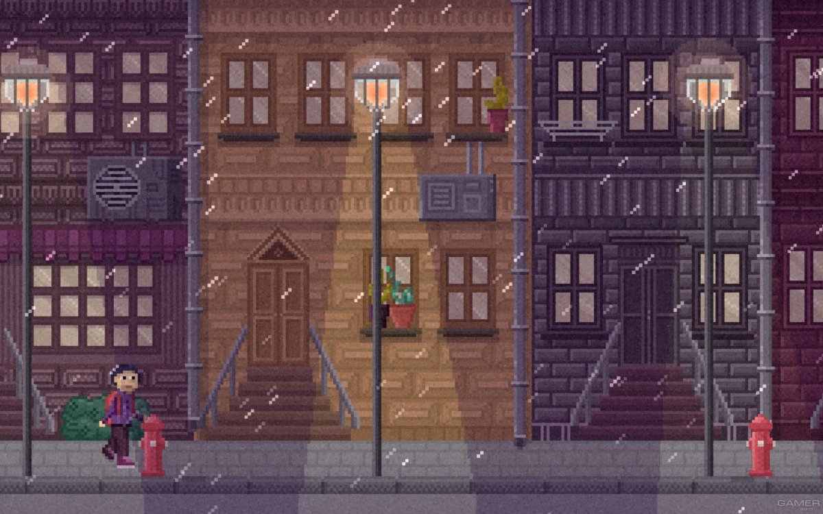 Пиксель арт 2д деревня