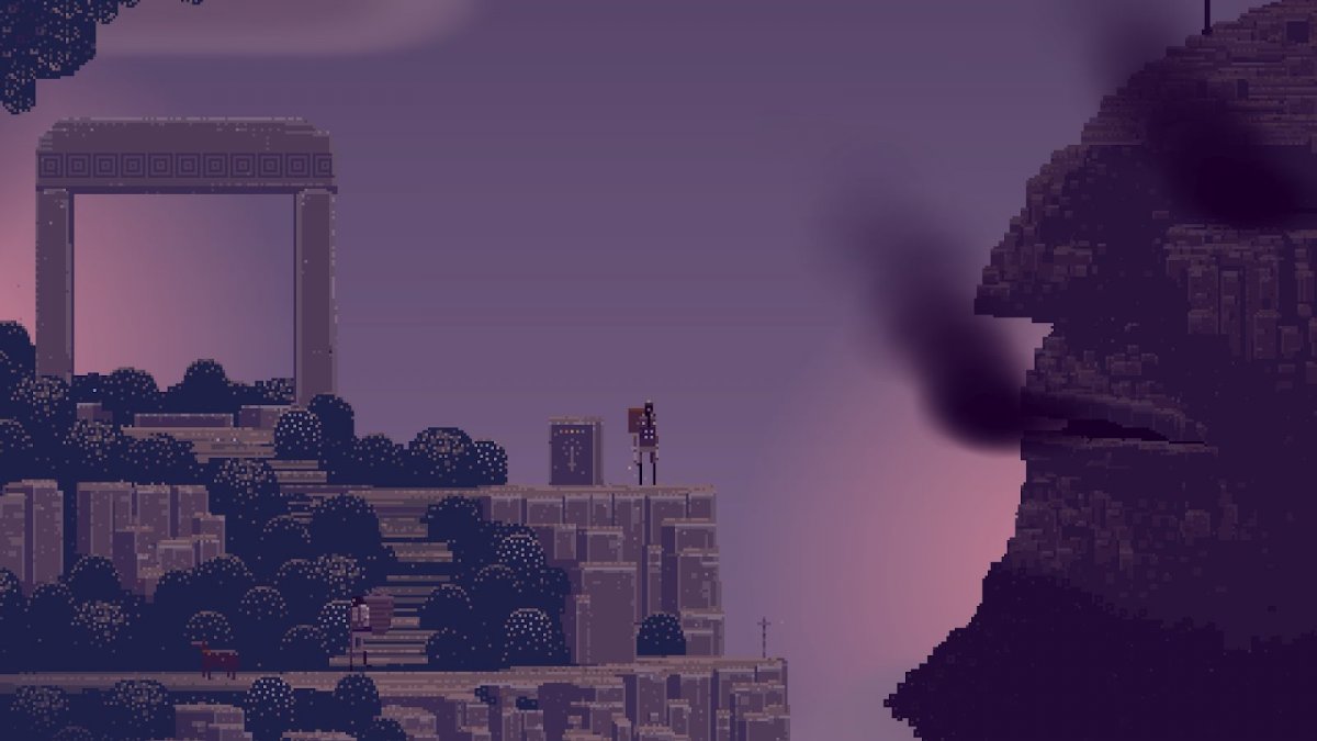 Пиксельная игра про особняк