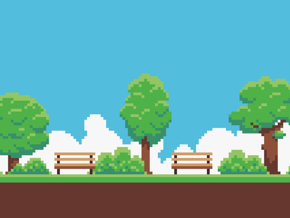 Советский пиксель арт