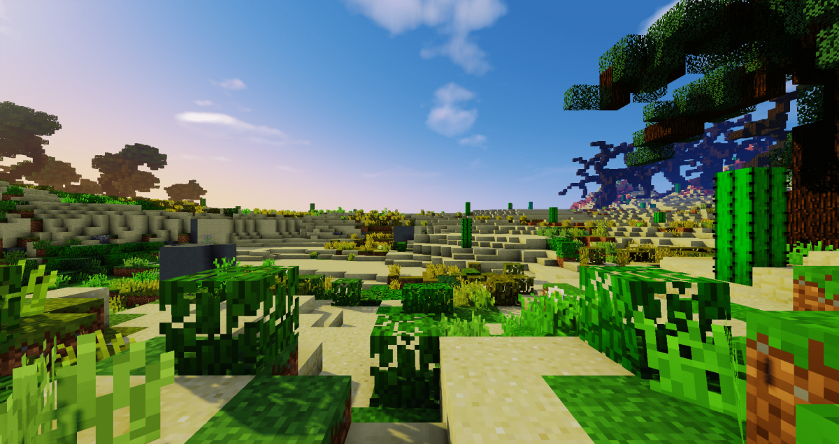 Фон в стиле майнкрафт для фотошопа