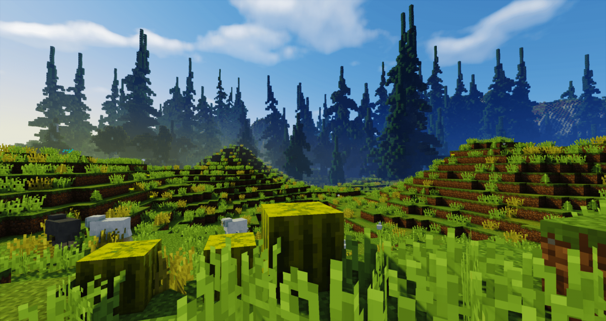 Майнкрафт фон