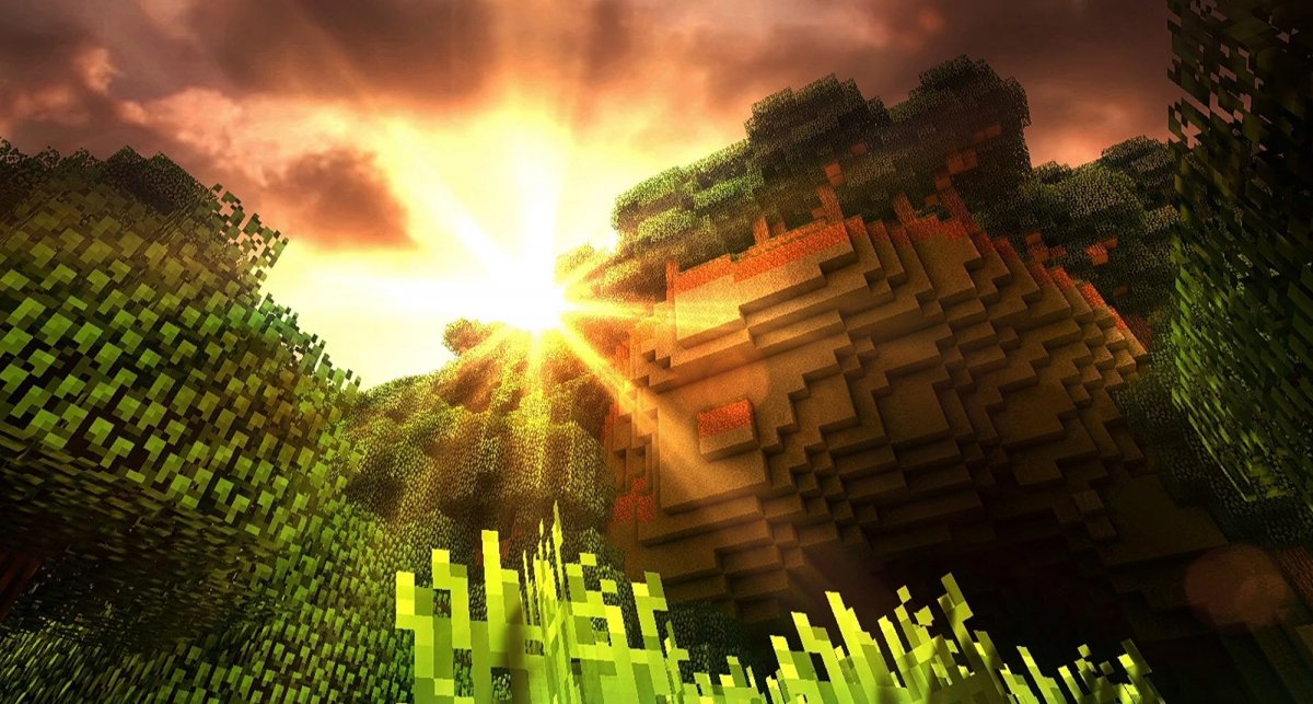 Майнкрафт фон