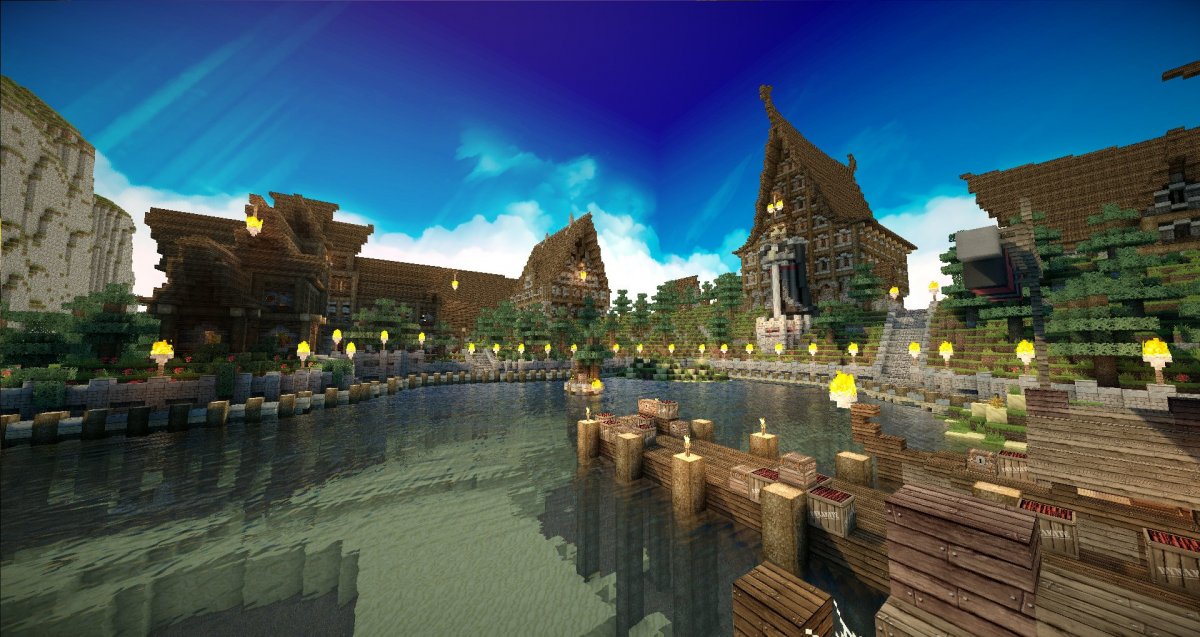 RTX шейдеры Minecraft