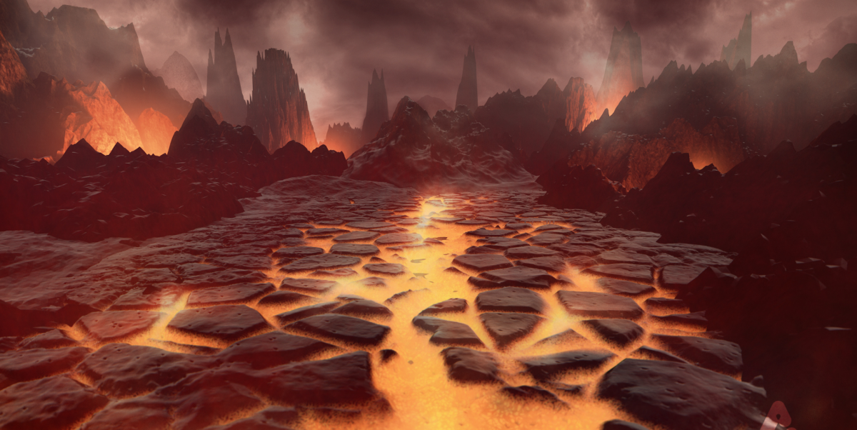 Адский пейзаж