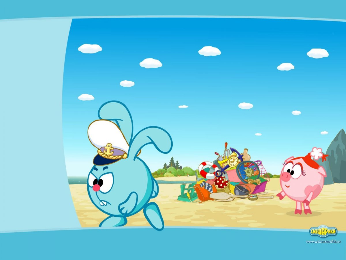Смешарики обои