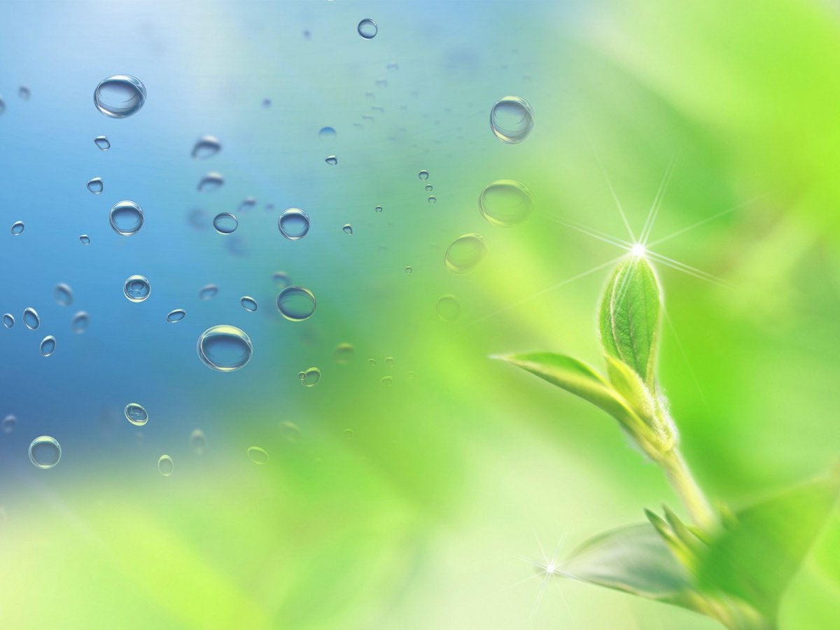 Фон для презентации по экологии вода