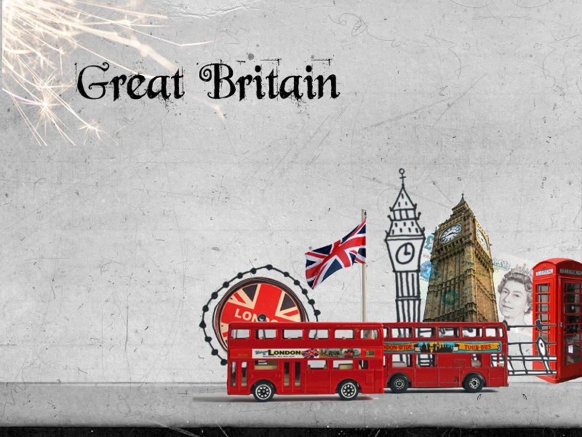 Фон в английском стиле