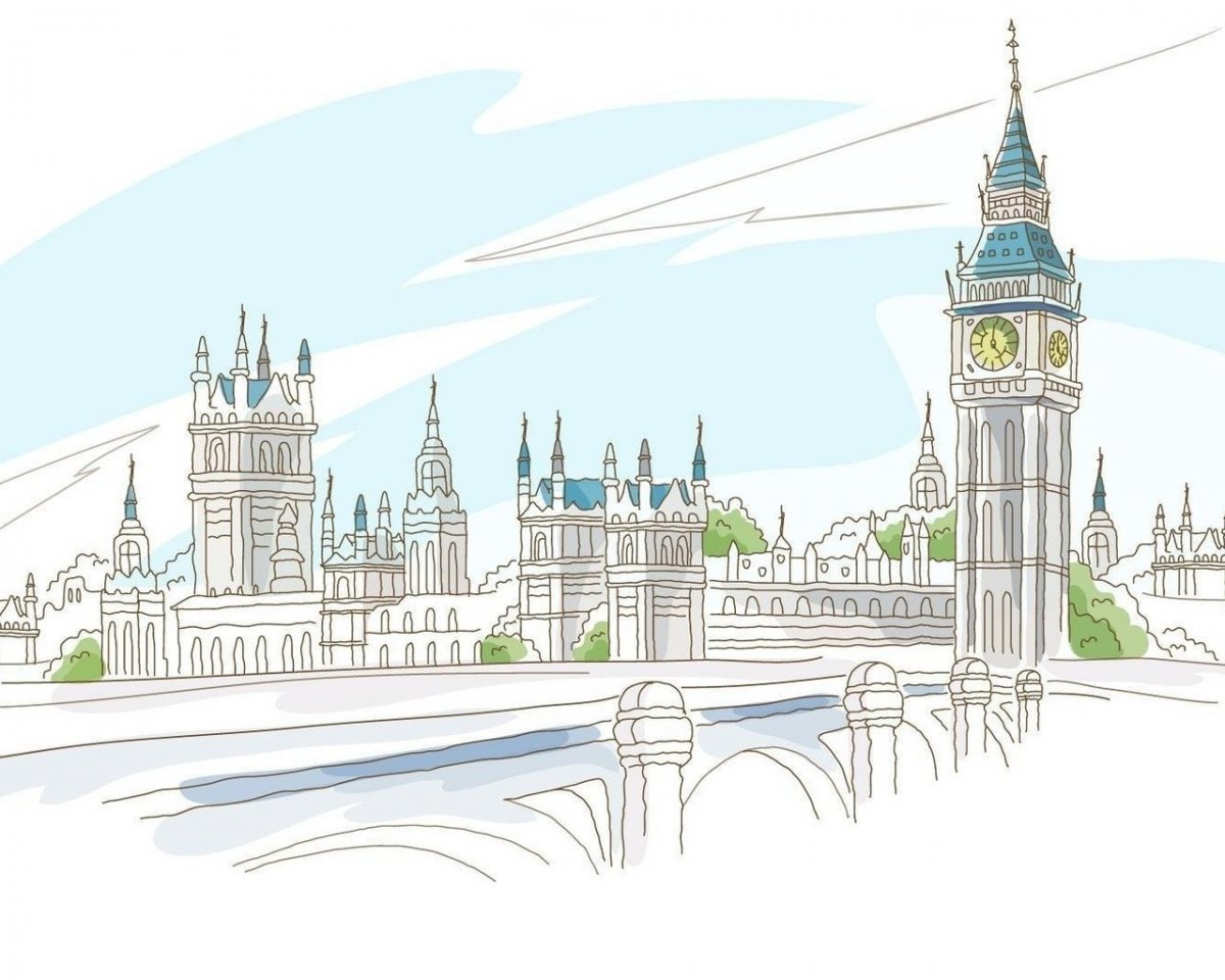 Английский фон для презентации