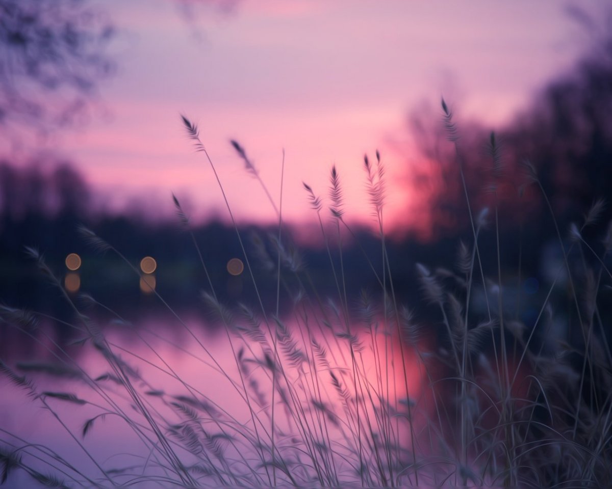 Нежный закат