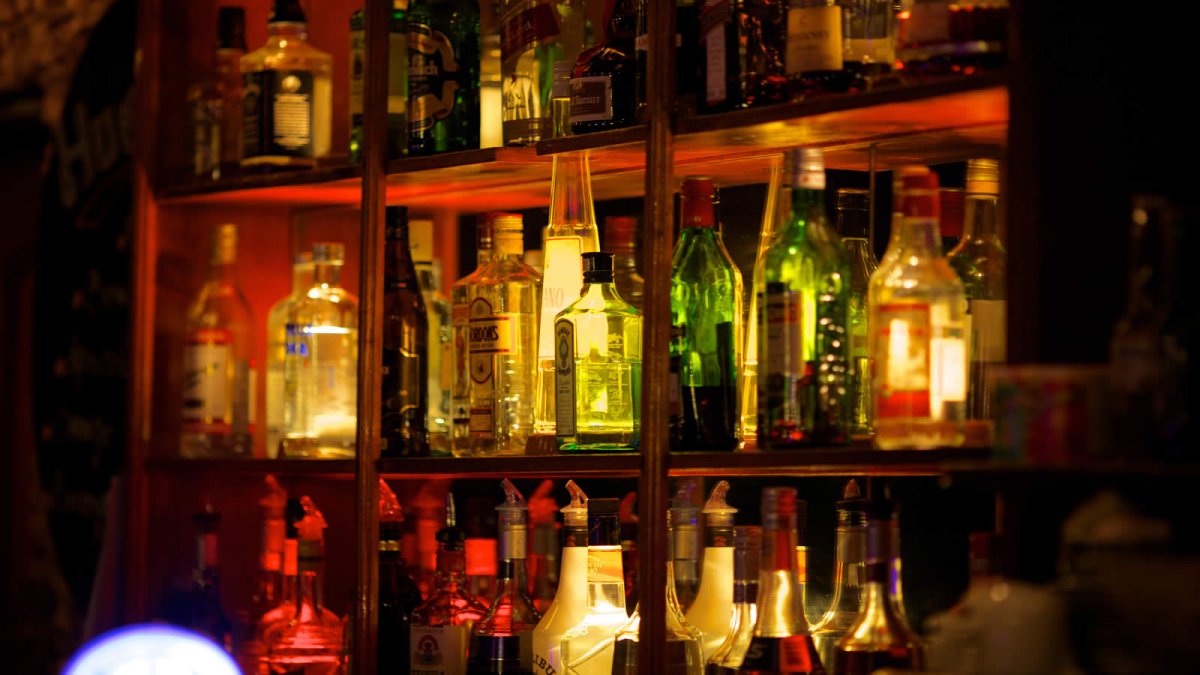 Бар для алкоголя