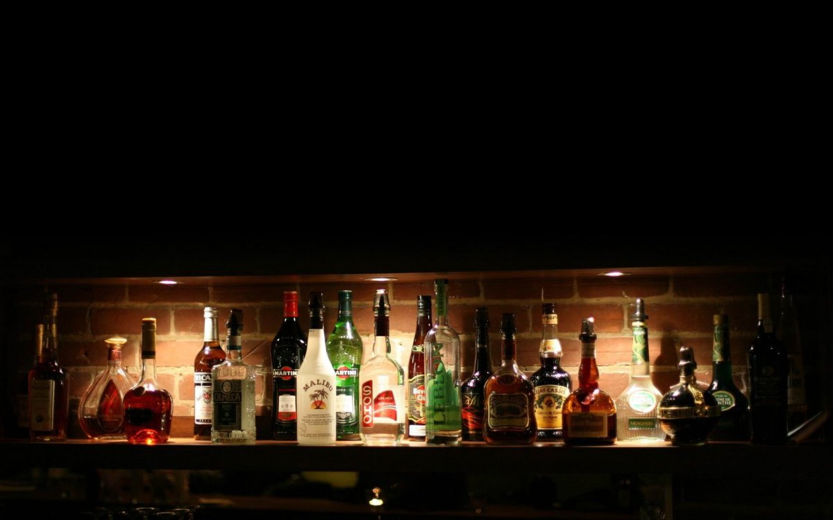 Бар для алкоголя