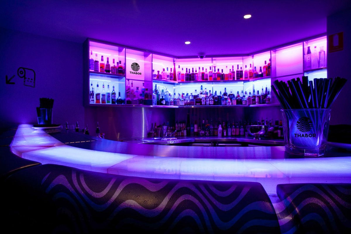 Барная стойка неон