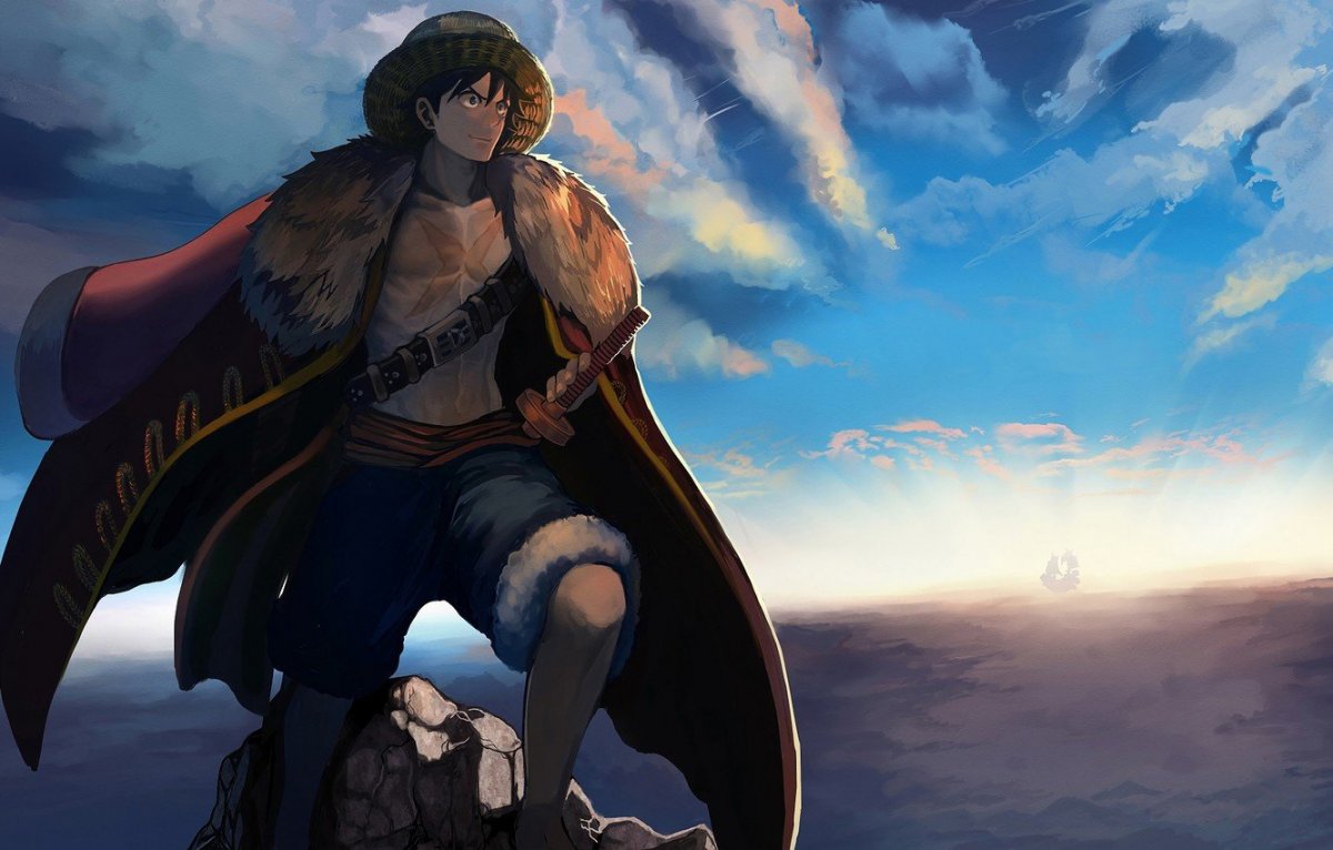 Ван Пис Луффи Король