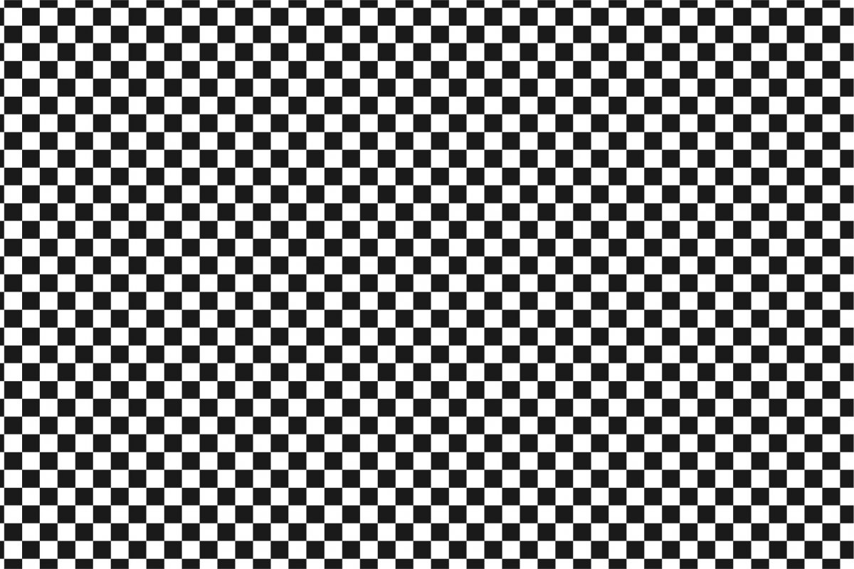 Чёрно белая клетка