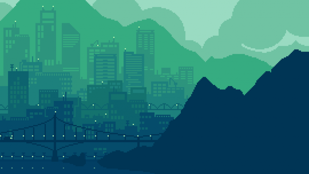 Пиксельные фоны для игр