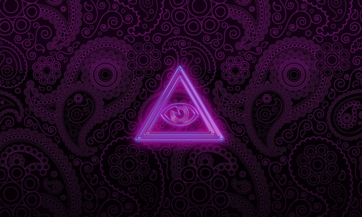 Фиолетовая ава