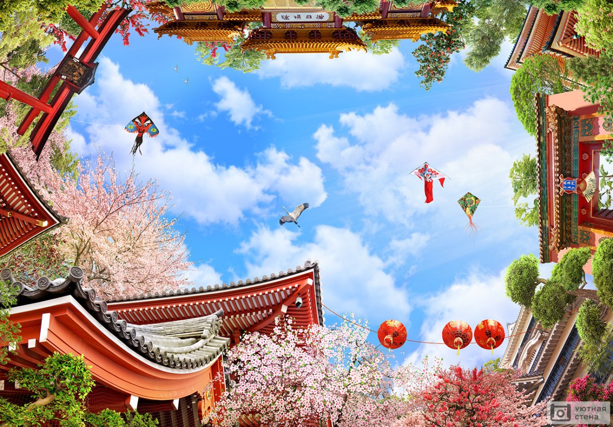 Фотообои японский стиль