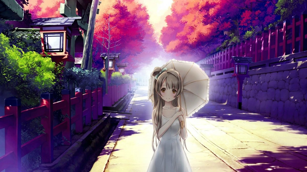 Фон для рабочего стола аниме