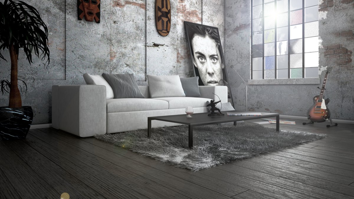 Фактура стены лофт