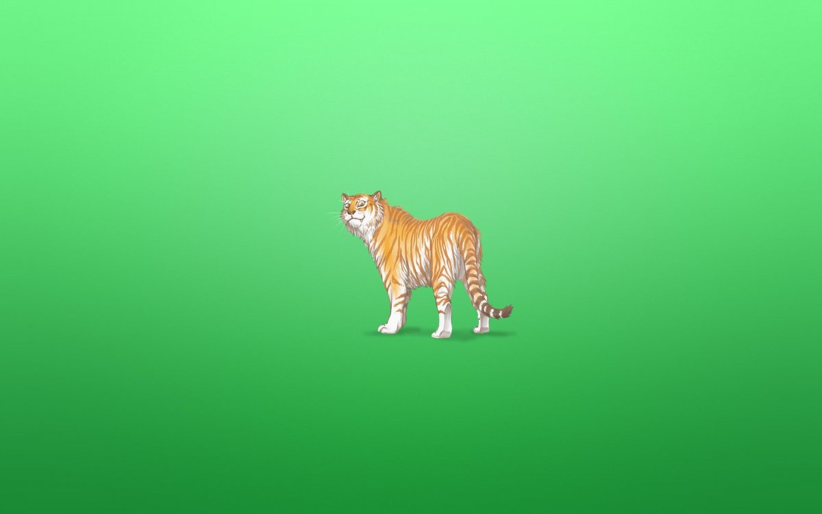 Животные на однотонном фоне