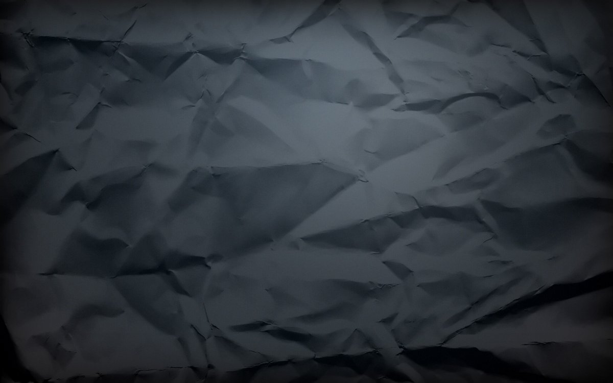 Черная мятая бумага