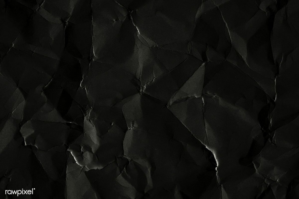 Черная помятая бумага