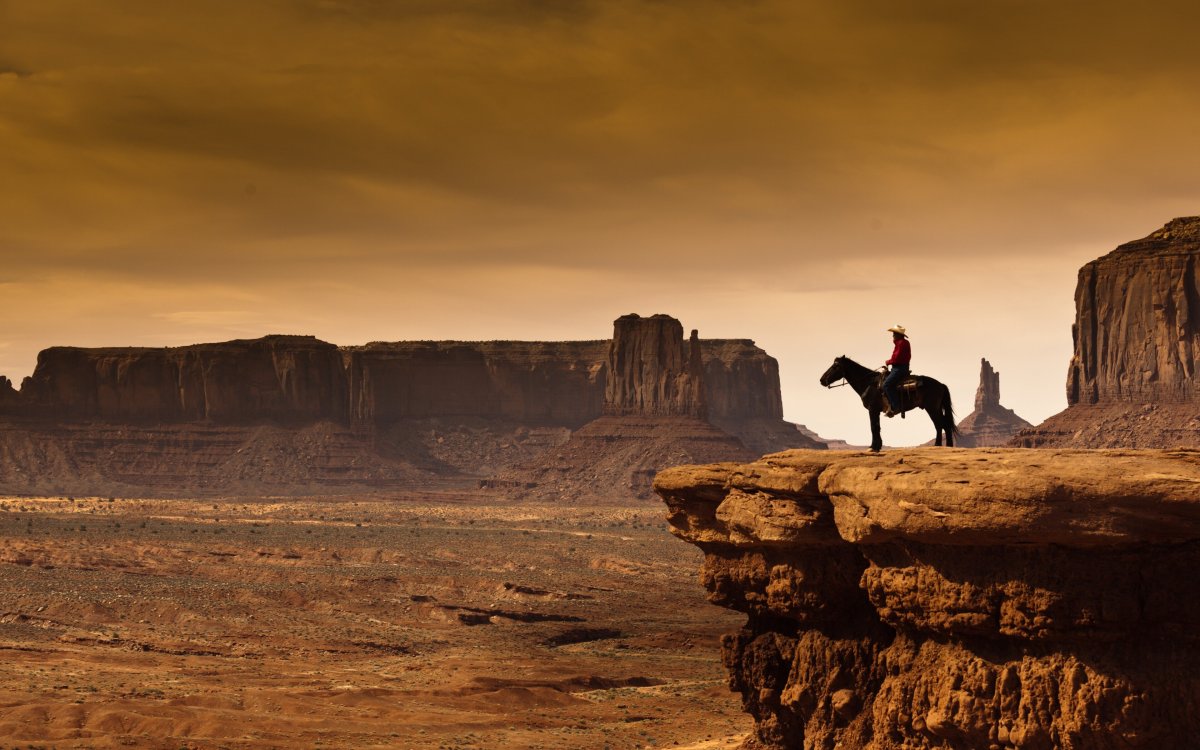 Долина монументов Ковбои