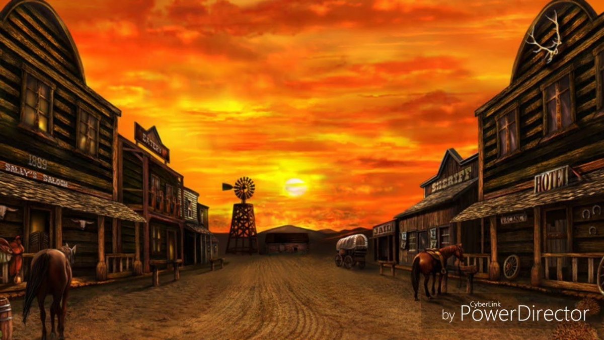 Дикий Запад Техас Салун