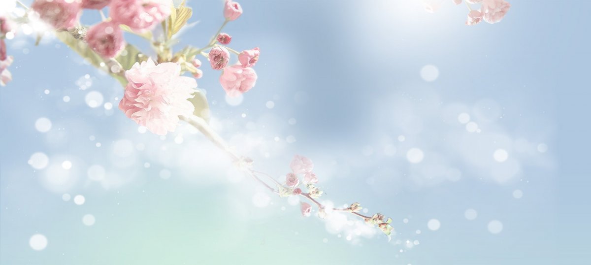 Фон весенний нежный