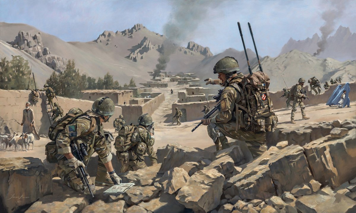 Стюарт Браун военщина