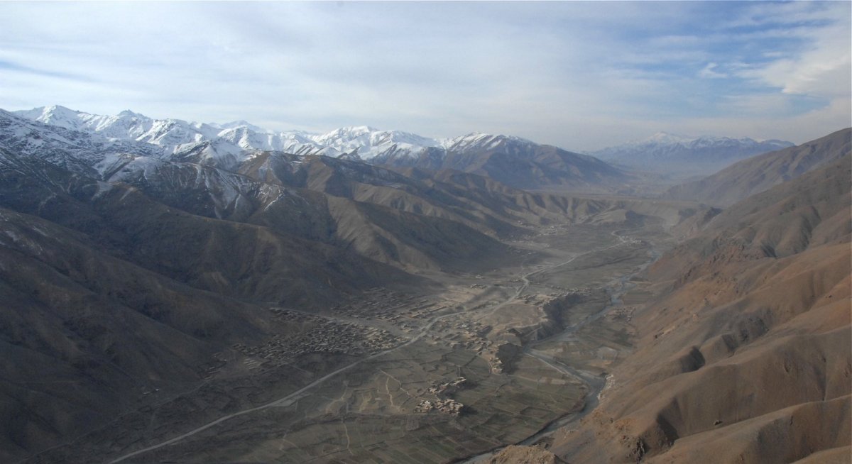 Фон горы Афганистана