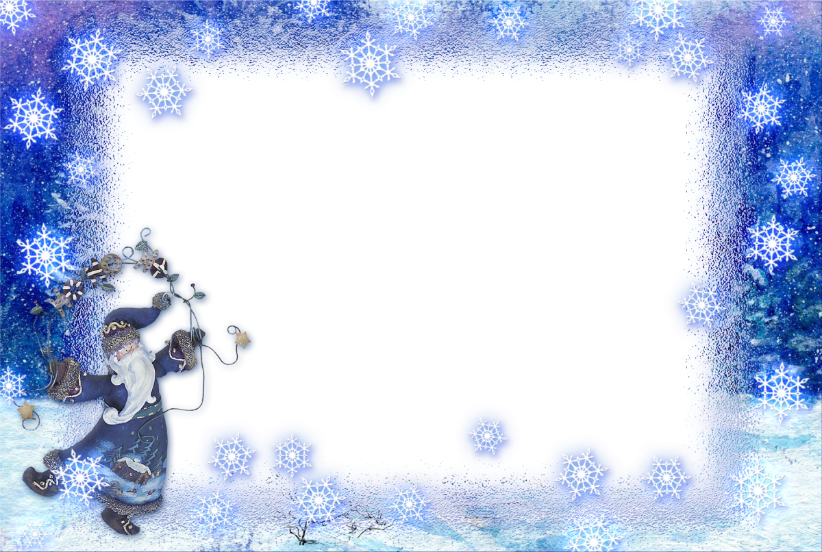 Фон зимний детский