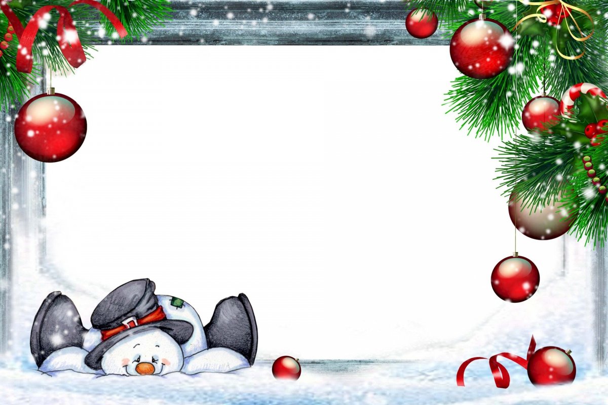 Новогодняя рамка
