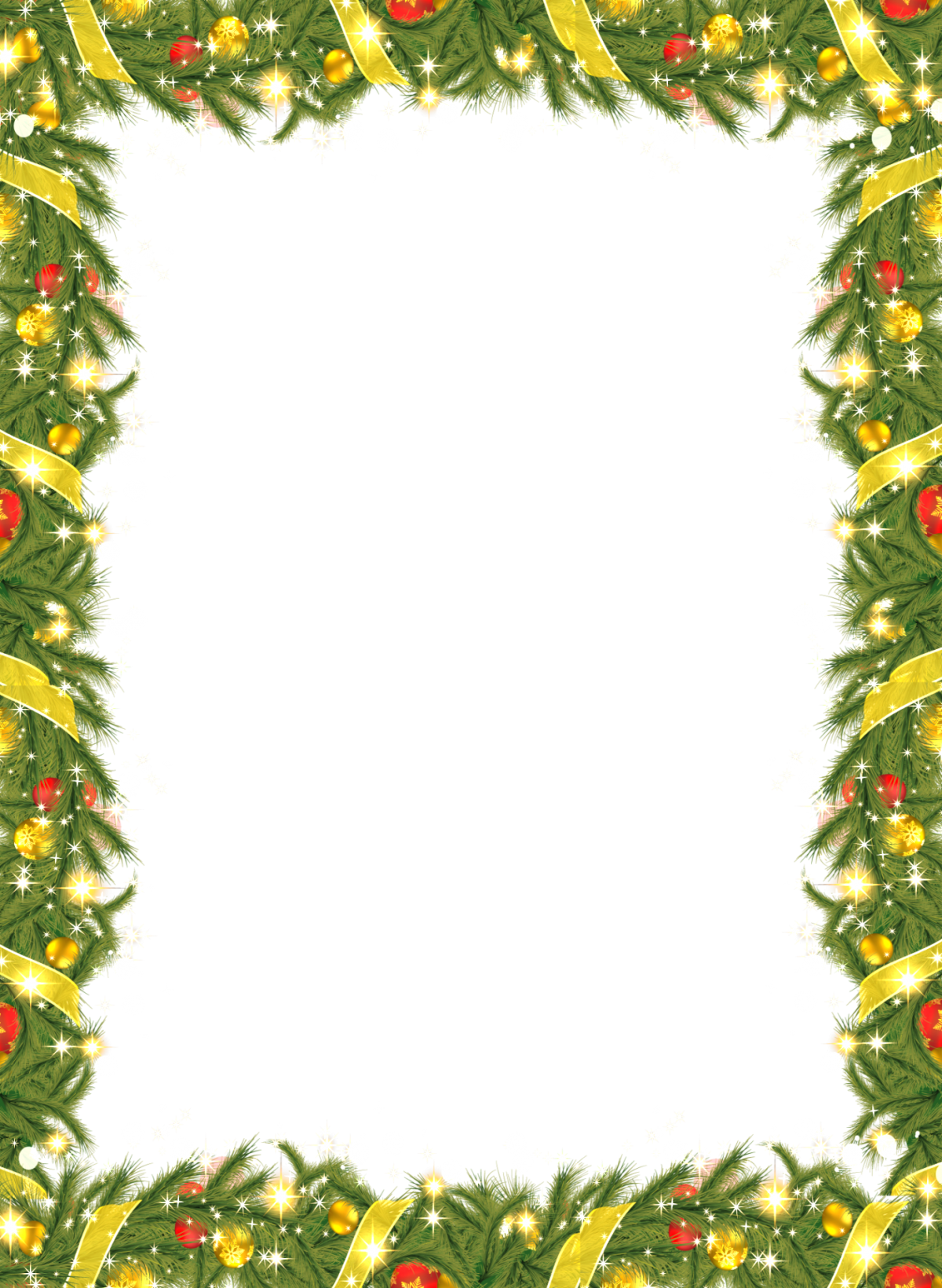 Новогодняя рамка