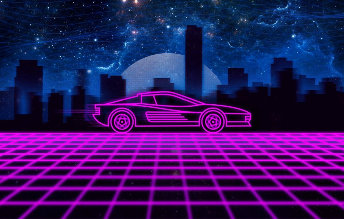 Феррари ретровейв