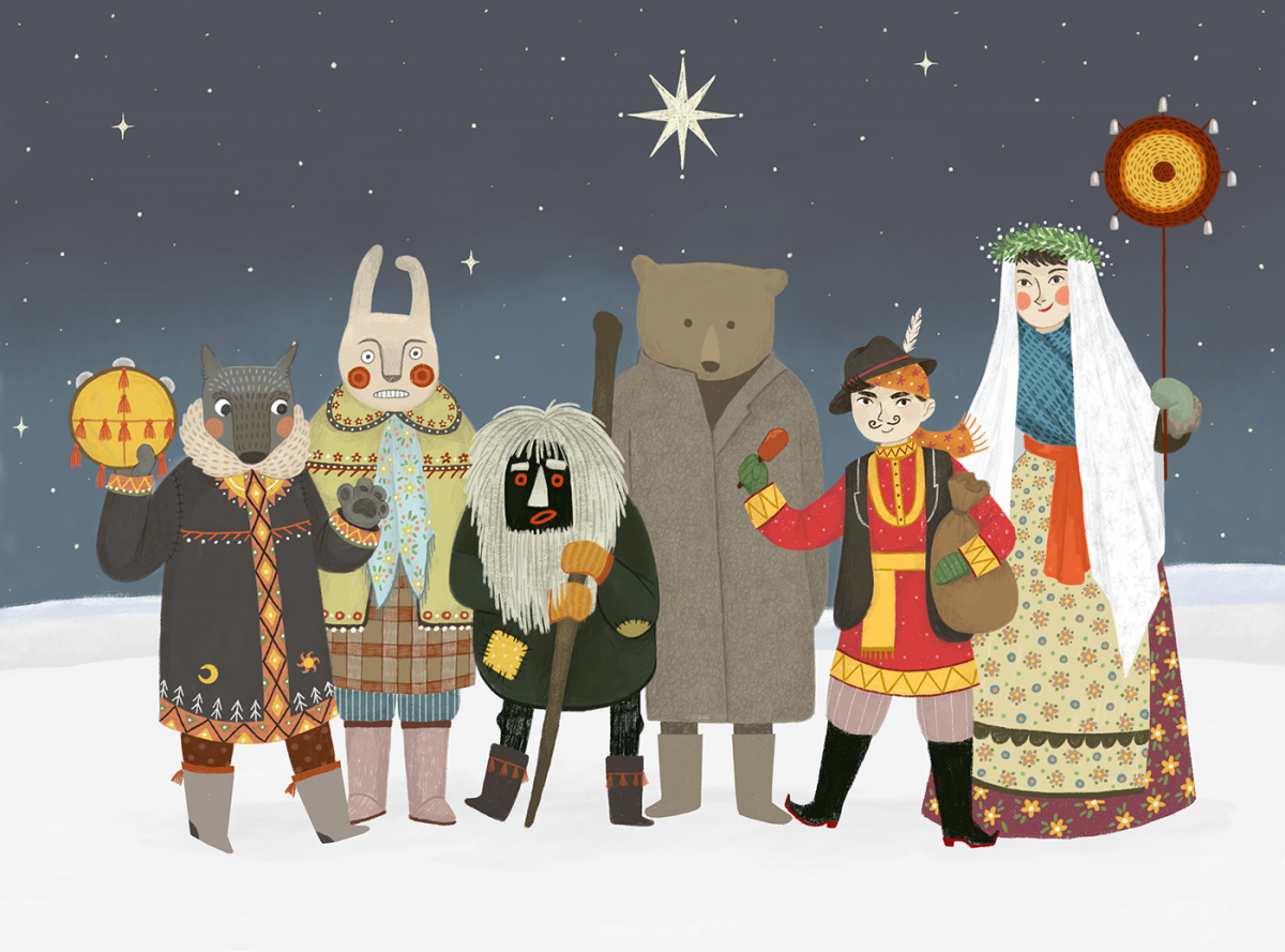 Колядование арт