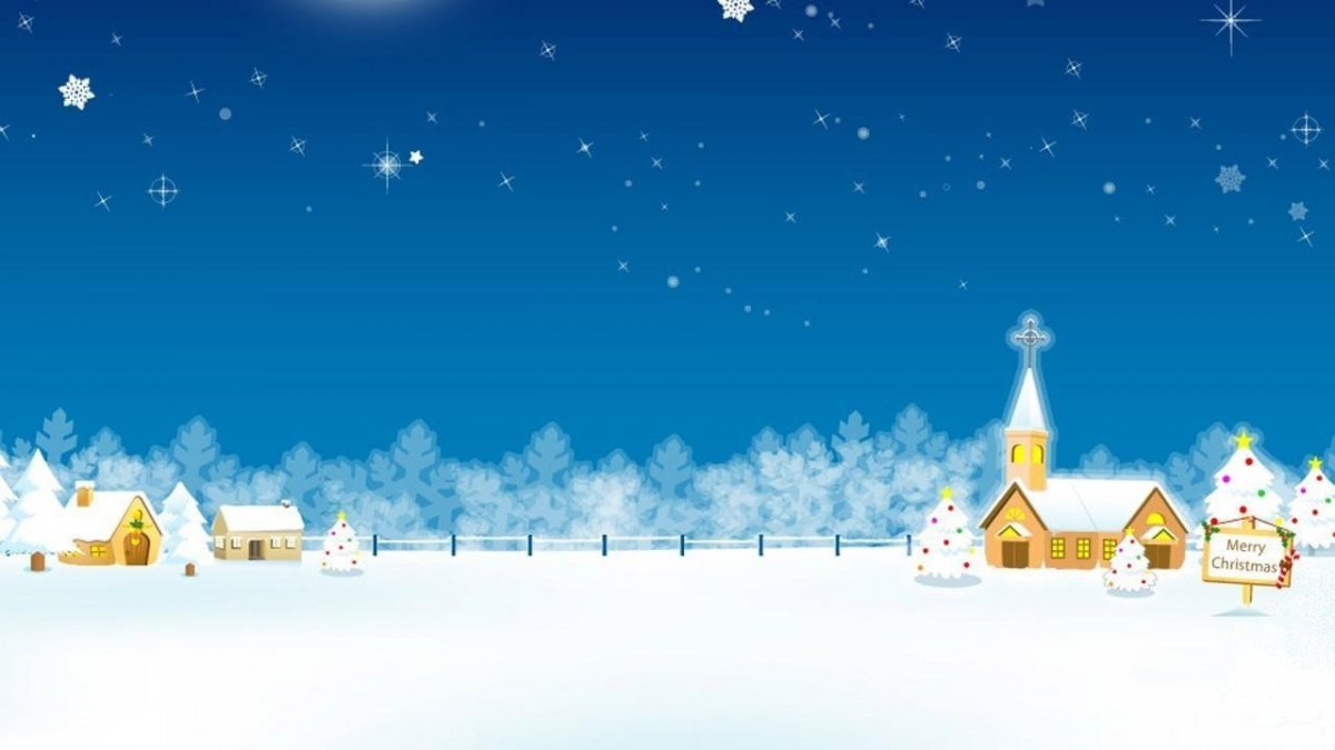 Фон для презентации Рождество